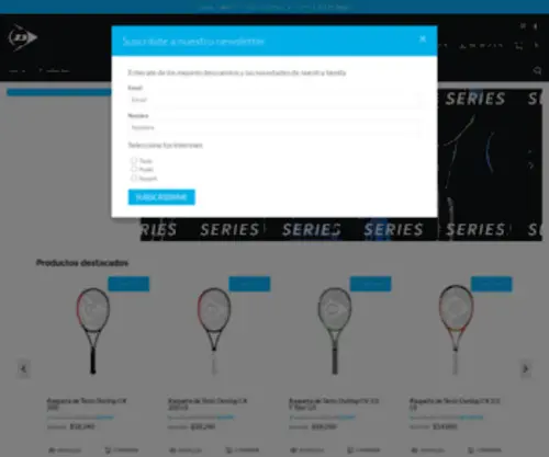Dunlopargentina.com.ar(Tienda Online de Dunlop Argentina) Screenshot