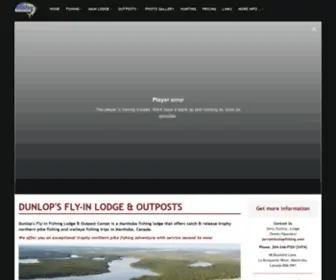 Dunlopfishing.com(Trophy Northern Pike Fishing) Screenshot