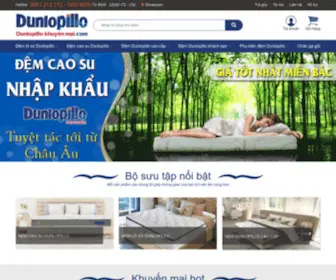 Dunlopillokhuyenmai.com(Phân phối đệm (nệm)) Screenshot