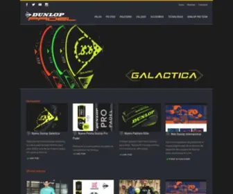 Dunloppadel.com(Dunlop Padel Web Oficial) Screenshot