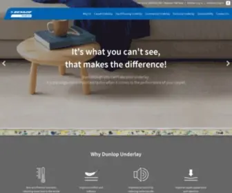 Dunlopunderlay.com.au(Dunlop Underlay) Screenshot