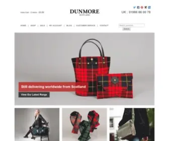 Dunmorescotland.com(Scottish Bags) Screenshot