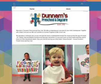 Dunnamsprivateschool.com(Dunnam's Preschool & Daycare) Screenshot