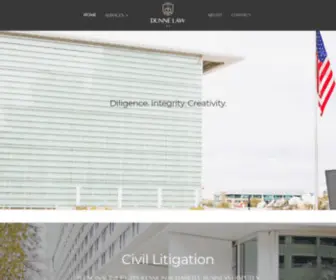 Dunne-Law.com(Dunne Law PLLC) Screenshot