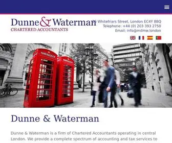 Dunneandwaterman.london(Dunne & Waterman) Screenshot