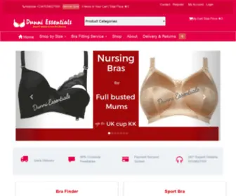 Dunniessentials.com(Bras in Nigeria) Screenshot