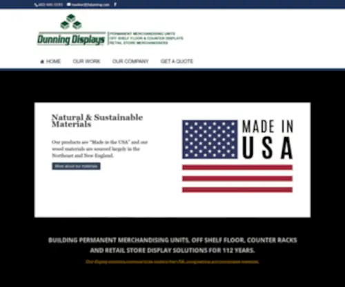 Dunningdisplays.com(Dunningdisplays) Screenshot