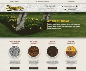 Dunningsand.com(Dunning Sand & Gravel) Screenshot