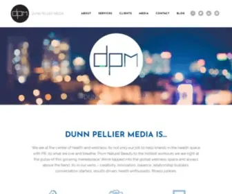 Dunnpelliermedia.com(Fashion, Beauty, Health &amp; Fitness PR Agency Los Angeles) Screenshot