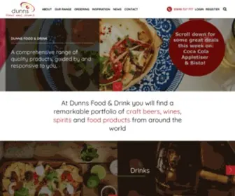 Dunnsfoodanddrinks.co.uk(Dunnsfoodanddrinks) Screenshot