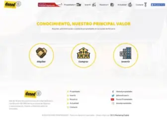Dunod.com.ar(Alquiler y venta de propiedades Rosario. DUNOD Inmobiliaria. ) Screenshot