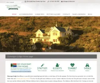 Dunvegan.co.za(Accommodation Cape Town accommodation in Cape Town South Africa) Screenshot