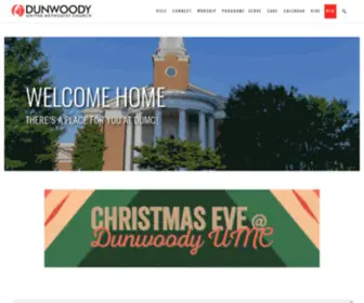 Dunwoodyumc.org(United Methodist Church in Dunwoody) Screenshot