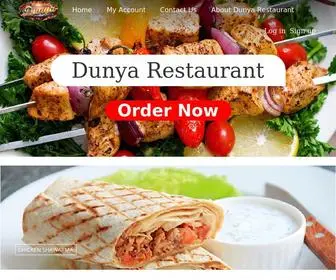 Dunya-Restaurant.co.uk(Dunya Restaurant) Screenshot