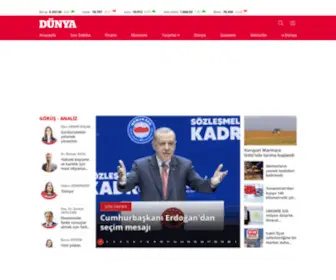 Dunya.com(Dünya) Screenshot