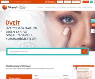 Dunyagoz.com(Dünyagöz Hastanesi) Screenshot