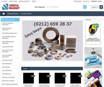 Dunyamagnet.com(Dünya Magnet Mıknatıs) Screenshot