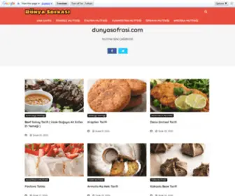 Dunyasofrasi.com(Dünya) Screenshot