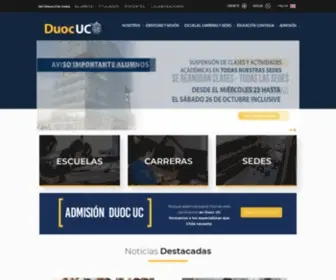 Duoc.cl(Duoc UC) Screenshot