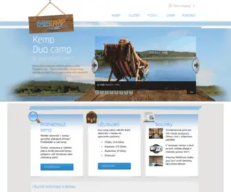 Duocamp.cz(Kemp Duo camp Branžež) Screenshot