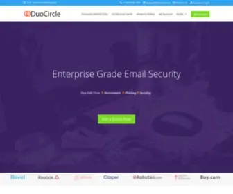 Duocircle.com(Protect Email Against Phishing) Screenshot