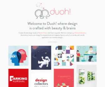Duoh.com(Graphic design) Screenshot