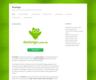 Duolingo.com.es(Aprende idiomas GRATIS en tu Smartphone o Tablet con Duolingo) Screenshot