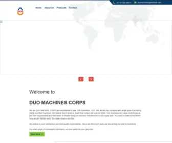 Duomachines.com(Duomachine) Screenshot