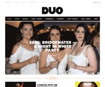 Duomagazine.com.au(DUO Magazine) Screenshot