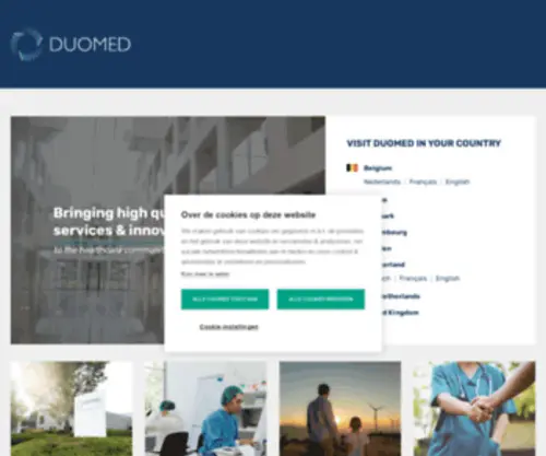 Duomed.com(Bringing high quality products) Screenshot