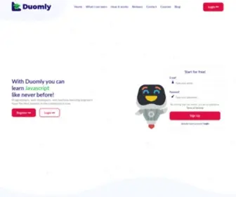 Duomly.com(Programming courses online) Screenshot