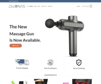 Duonas.com(A happy and fun shopping website) Screenshot