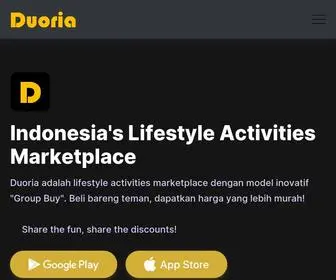 Duoria.com(Temukan kegiatan seru) Screenshot