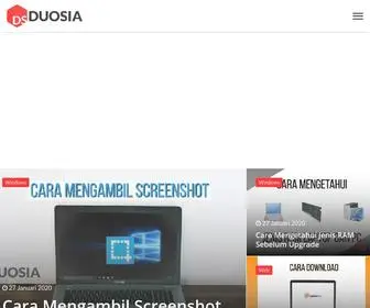 Duosia.id(Download Software Gratis & Situs Tutorial Indonesia) Screenshot