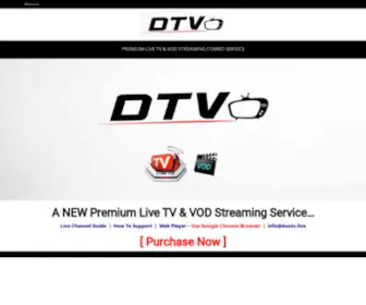 Duotv.live(Premium Live TV & VOD Streaming Combo Service) Screenshot