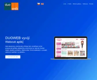 Duoweb.cz(Webové a mobilní aplikace na zakázku) Screenshot