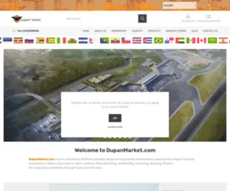 Dupanmarket.com(Dubai-Panama Global E-Exports Platform) Screenshot