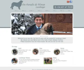 Duparadisdewotan.com(Our dogs) Screenshot