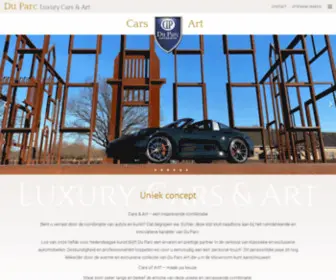 Duparc.nl(Du Parc Luxury Cars & Art) Screenshot