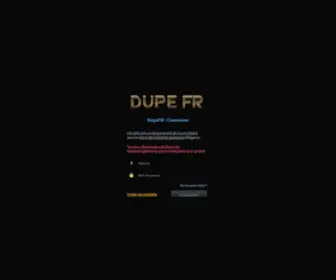 Dupefr.com(Dupecheck) Screenshot