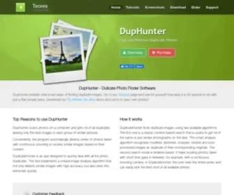 Duphunter.com(Quickly Find Your Best Photos with DupHunter) Screenshot
