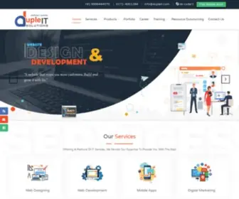 Dupleit.com(Best IT Services Provider Company in Chandigarh India) Screenshot