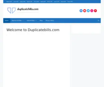 Duplicatebills.com(How to reduce electricity cost) Screenshot