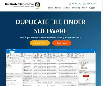 Duplicatedetective.com(Duplicate File Finder) Screenshot