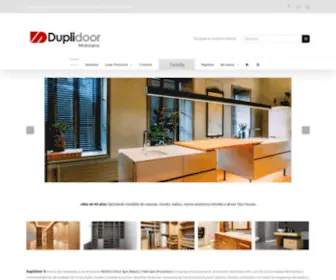 Duplidoor.cl(Duplidoor Mobiliario) Screenshot