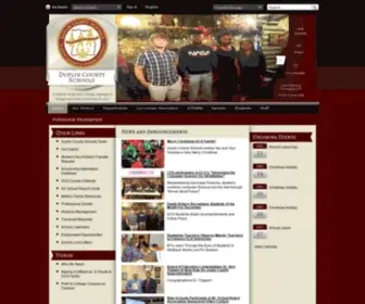 Duplinschools.net(Duplin County Schools) Screenshot