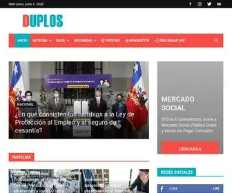 Duplos.cl(Noticias de Actualidad) Screenshot