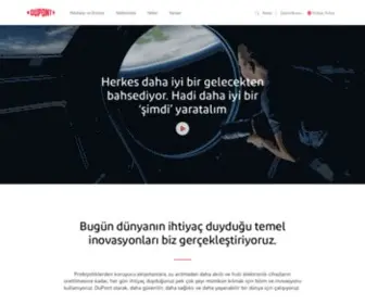 Dupont.com.tr(Türkiye) Screenshot