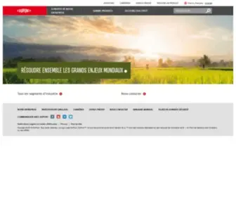Dupontdenemours.fr(DuPont France) Screenshot
