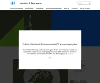 Dupontnutritionandhealth.com(Our Subsidiaries) Screenshot